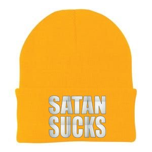 Satan Sucks Knit Cap Winter Beanie