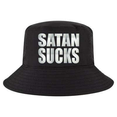 Satan Sucks Cool Comfort Performance Bucket Hat