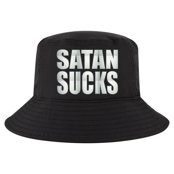 Satan Sucks Cool Comfort Performance Bucket Hat
