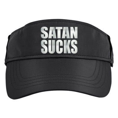Satan Sucks Adult Drive Performance Visor