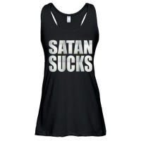 Satan Sucks Ladies Essential Flowy Tank