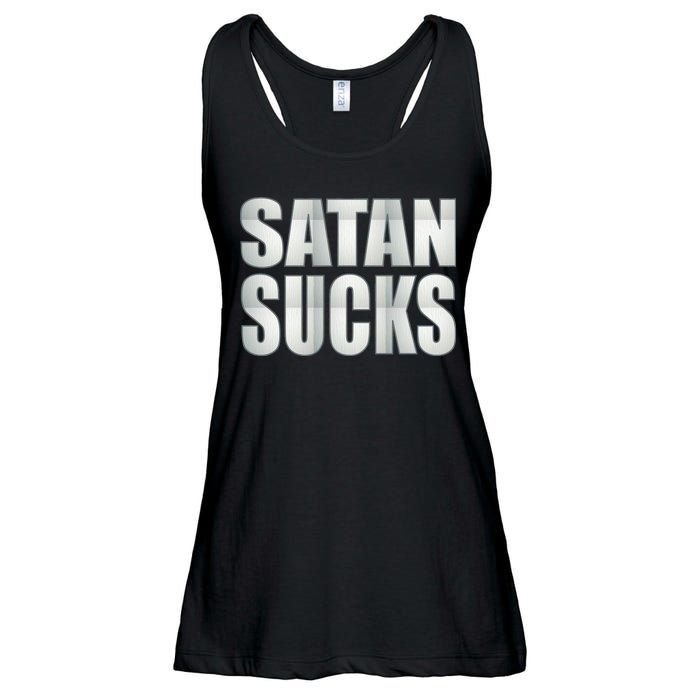 Satan Sucks Ladies Essential Flowy Tank