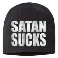 Satan Sucks Sustainable Beanie