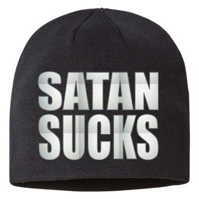 Satan Sucks Sustainable Beanie