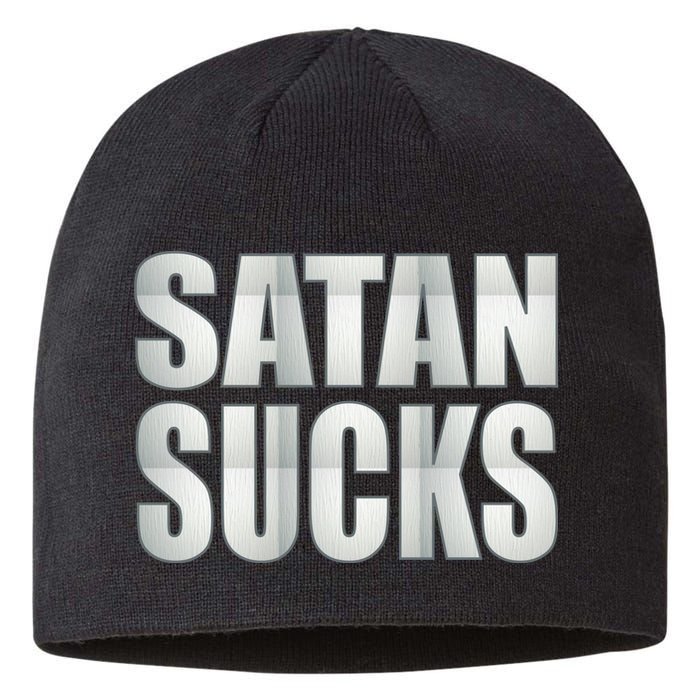 Satan Sucks Sustainable Beanie