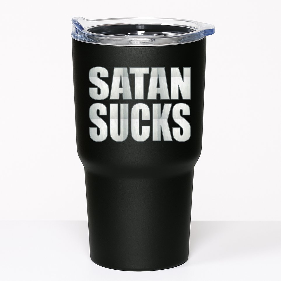 Satan Sucks Tumbler
