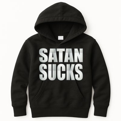 Satan Sucks Kids Hoodie