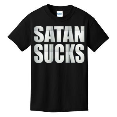 Satan Sucks Kids T-Shirt