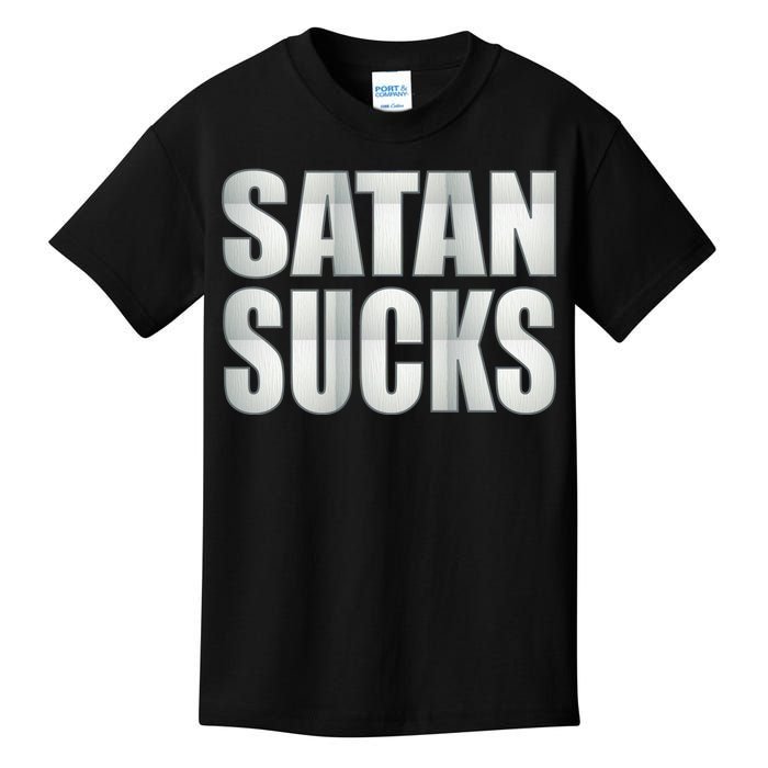 Satan Sucks Kids T-Shirt