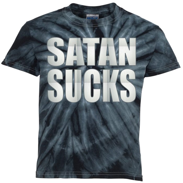 Satan Sucks Kids Tie-Dye T-Shirt