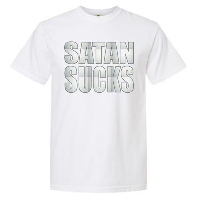 Satan Sucks Garment-Dyed Heavyweight T-Shirt