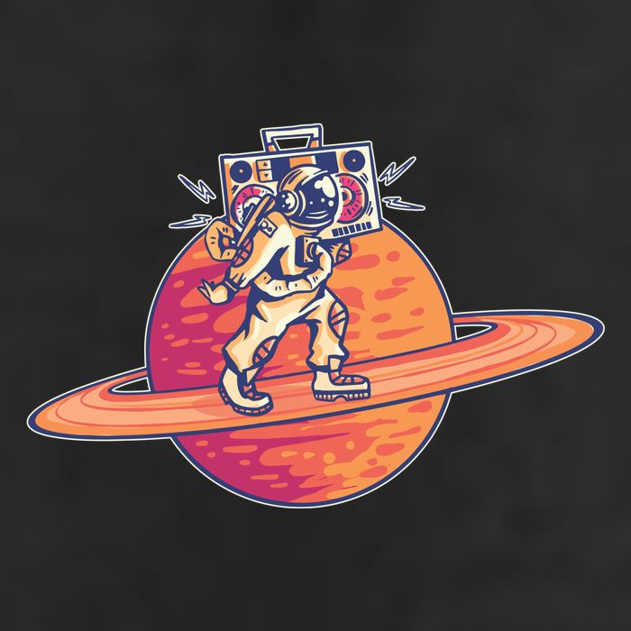 Saturn Astronaut Music Cool Comfort Performance Bucket Hat