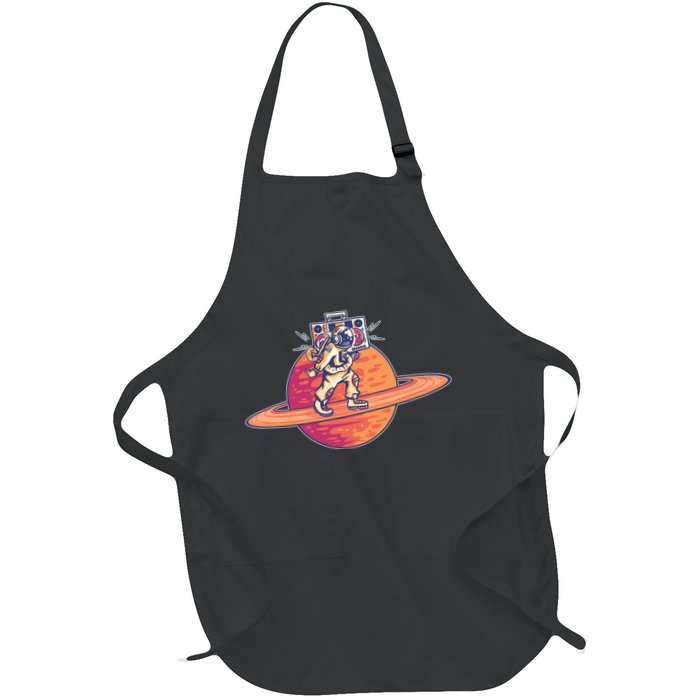 Saturn Astronaut Music Apron