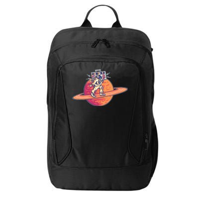 Saturn Astronaut Music City Backpack