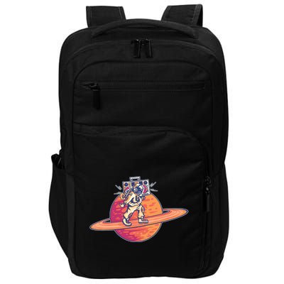 Saturn Astronaut Music Impact Tech Backpack