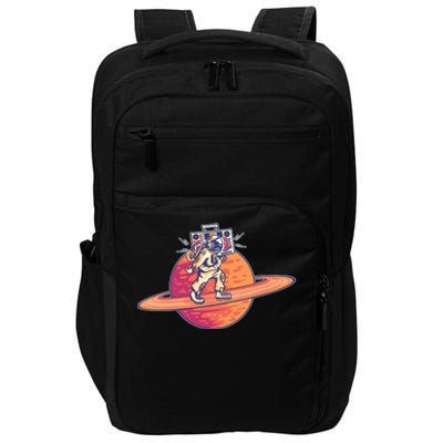 Saturn Astronaut Music Impact Tech Backpack