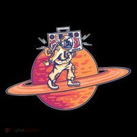 Saturn Astronaut Music 16 in Basic Backpack