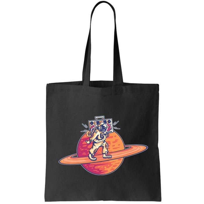 Saturn Astronaut Music Bag