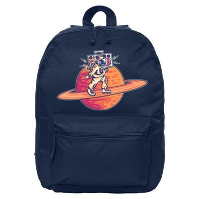 Saturn Astronaut Music 16 in Basic Backpack