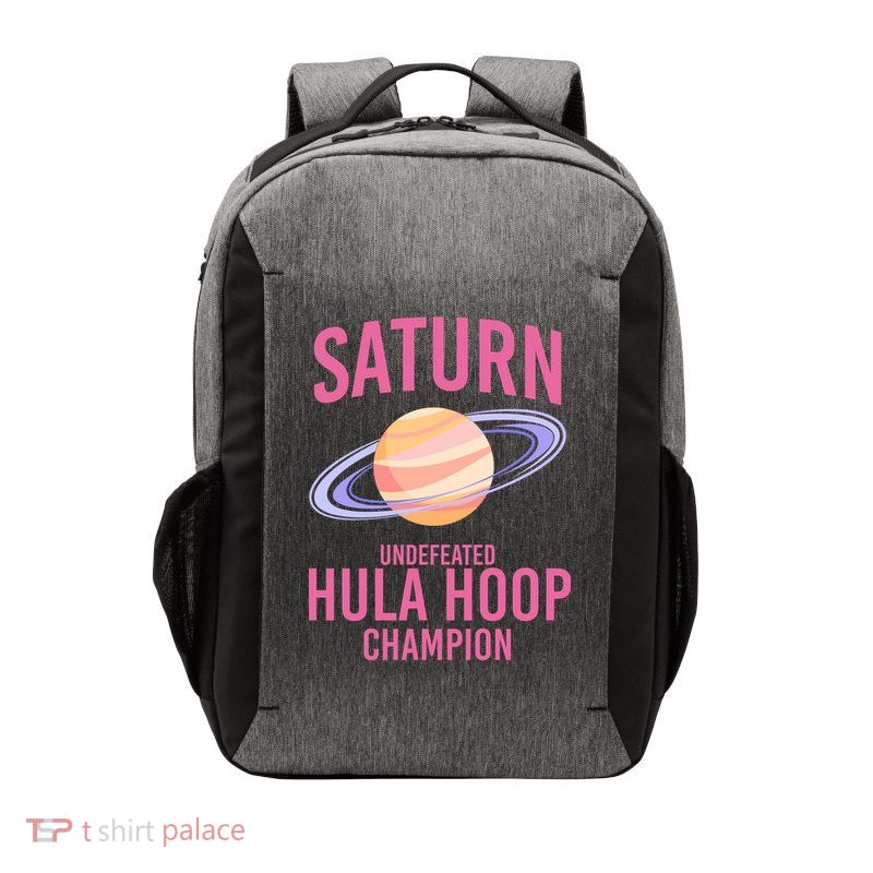 Saturn Undefeated Hula Hoop Vector Backpack