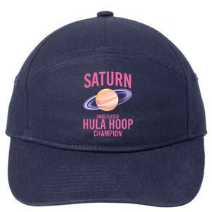 Saturn Undefeated Hula Hoop 7-Panel Snapback Hat