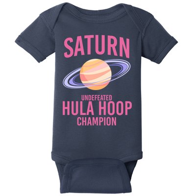 Saturn Undefeated Hula Hoop Baby Bodysuit