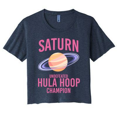 Saturn Undefeated Hula Hoop Crop Top