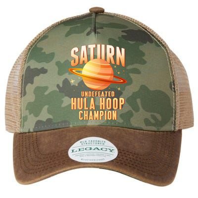 Saturn Undefeated Hula Hoop Champion Legacy Tie Dye Trucker Hat