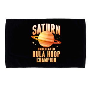 Saturn Undefeated Hula Hoop Champion Microfiber Hand Towel