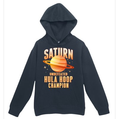 Saturn Undefeated Hula Hoop Champion Urban Pullover Hoodie