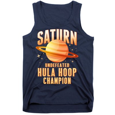 Saturn Undefeated Hula Hoop Champion Tank Top