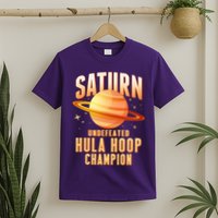 Saturn Undefeated Hula Hoop Champion T-Shirt