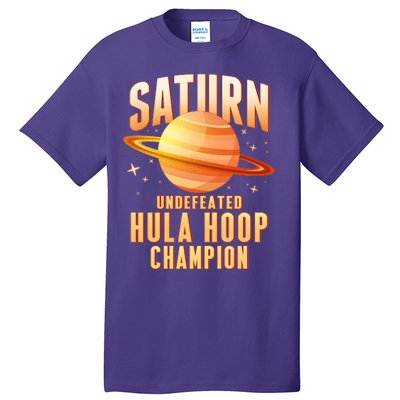 Saturn Undefeated Hula Hoop Champion Tall T-Shirt