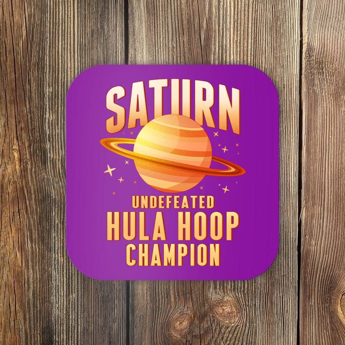 Saturn Undefeated Hula Hoop Champion Coaster