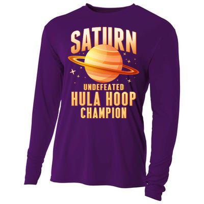 Saturn Undefeated Hula Hoop Champion Cooling Performance Long Sleeve Crew