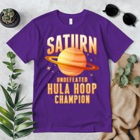 Saturn Undefeated Hula Hoop Champion Premium T-Shirt