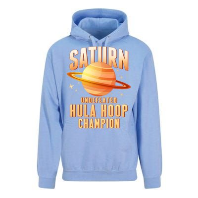 Saturn Undefeated Hula Hoop Champion Unisex Surf Hoodie