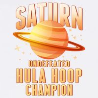 Saturn Undefeated Hula Hoop Champion Garment-Dyed Sweatshirt