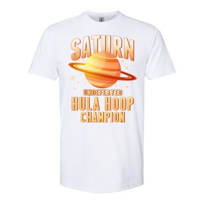 Saturn Undefeated Hula Hoop Champion Softstyle CVC T-Shirt