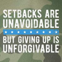 Setbacks Are Unavoidable But Giving Up Is Unforgivable Legacy Tie Dye Trucker Hat