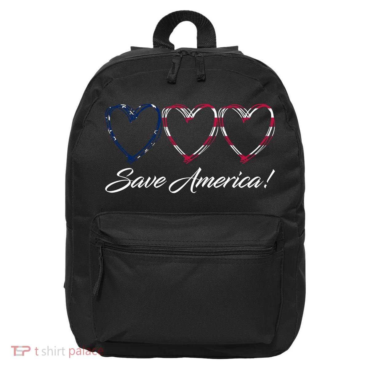 Save America USA Heart 16 in Basic Backpack