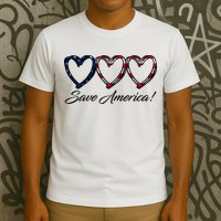 Save America USA Heart T-Shirt