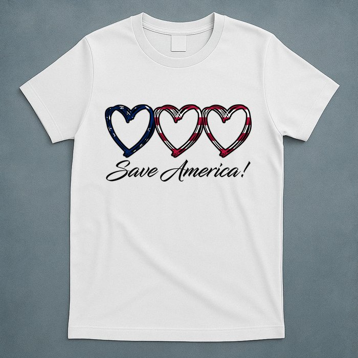 Save America USA Heart T-Shirt