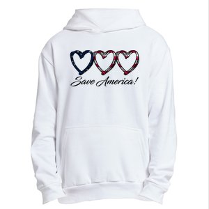 Save America USA Heart Urban Pullover Hoodie