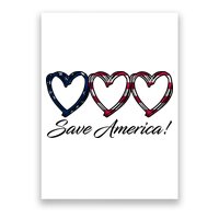 Save America USA Heart Poster