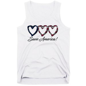 Save America USA Heart Tank Top