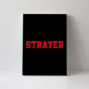 Strayer Athletic University College Alumni Style Canvas