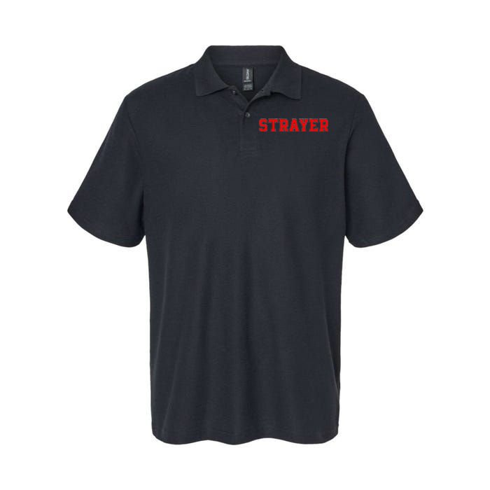 Strayer Athletic University College Alumni Style Softstyle Adult Sport Polo