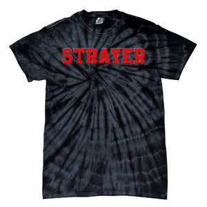 Strayer Athletic University College Alumni Style Tie-Dye T-Shirt