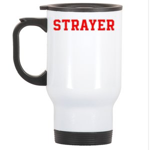 Strayer Athletic University College Alumni Style Stainless Steel Travel Mug